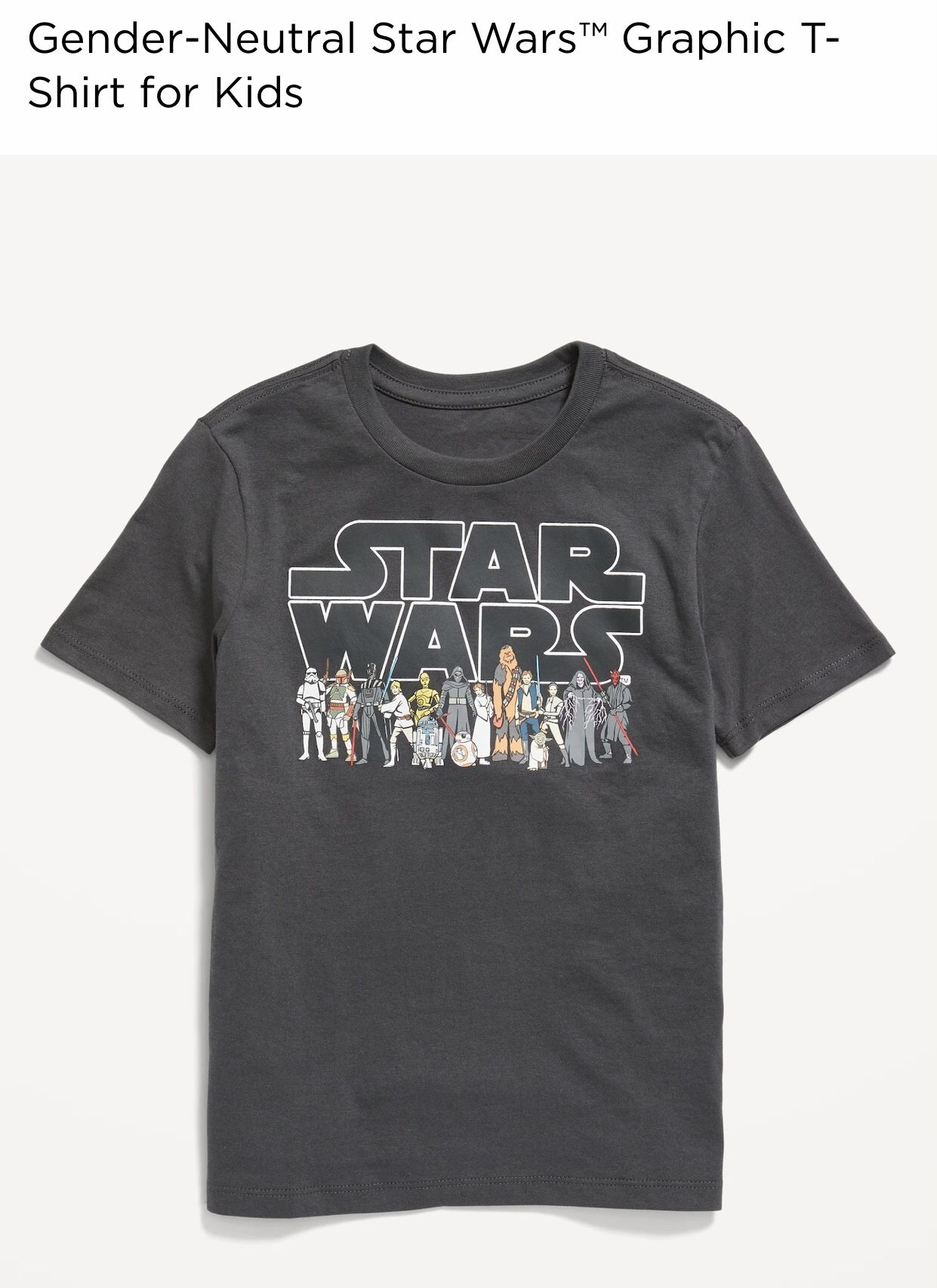 New! 🪐🛰STAR WARS™🛰🪐T-Shirt for Kids