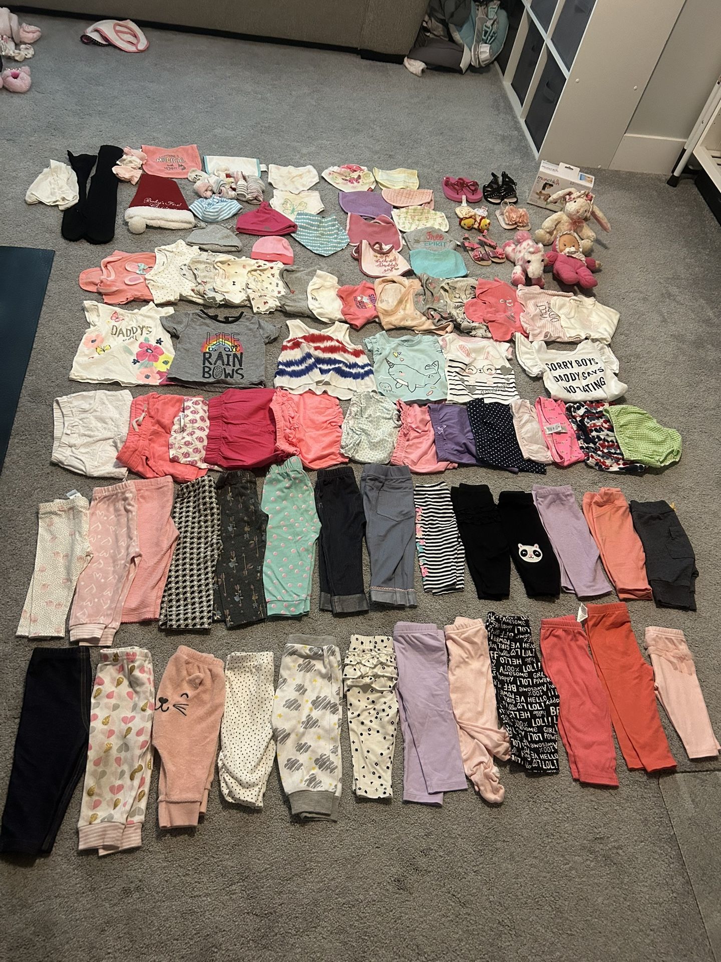 Huge Baby Girl Cloths Bundle 0-12 Months $70 Price Is Firm