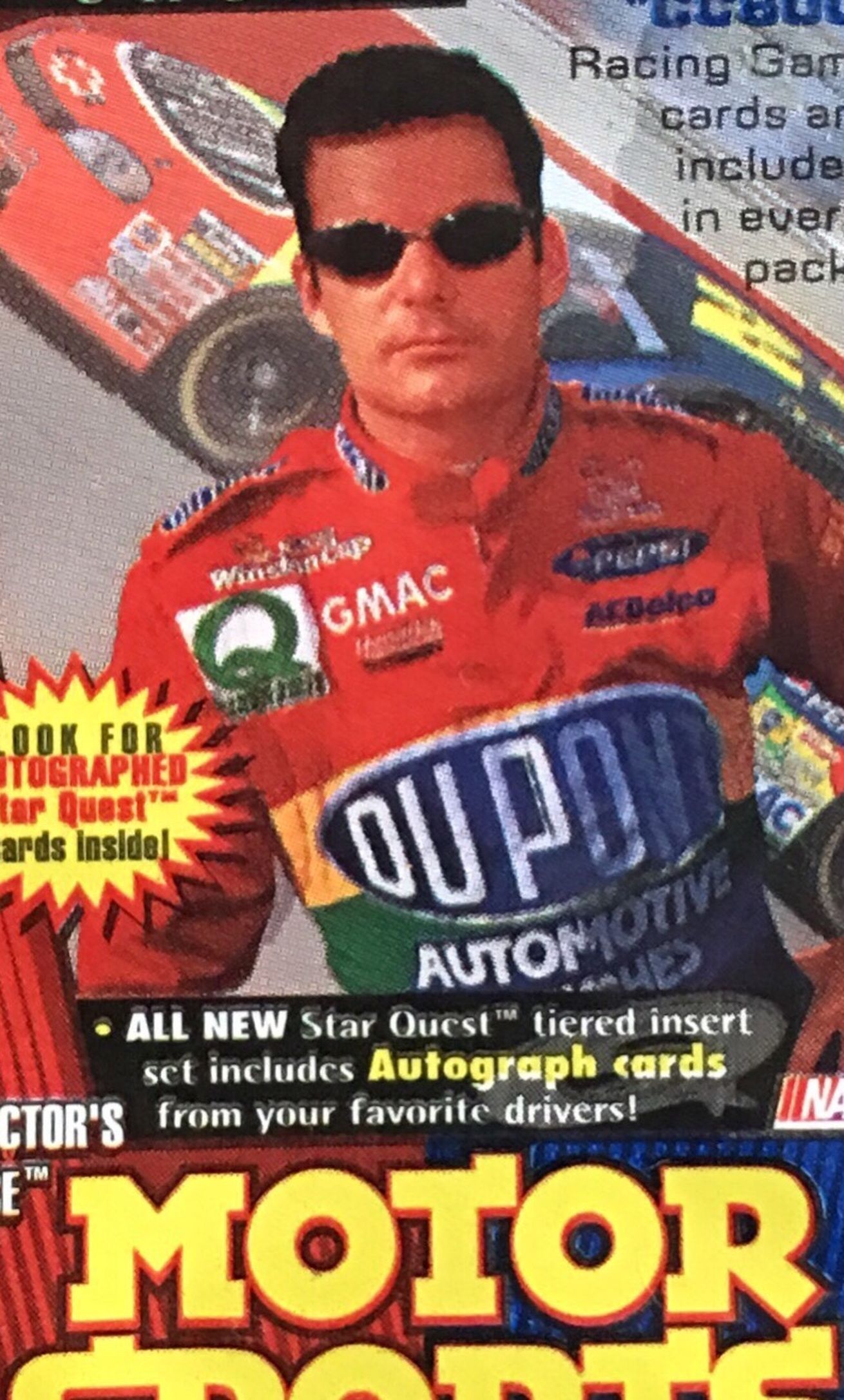 Motor sports cards 1998 MAXX Collector Cards 1998-1992 Obo