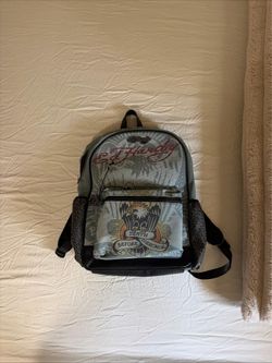 ED hardy book bag.