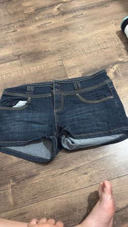 Dark Wash Denim Jean Shorts