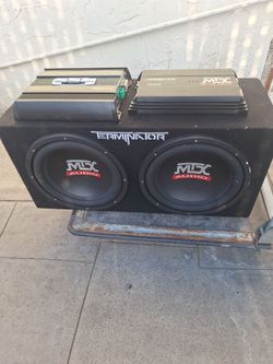 Speakers and amps