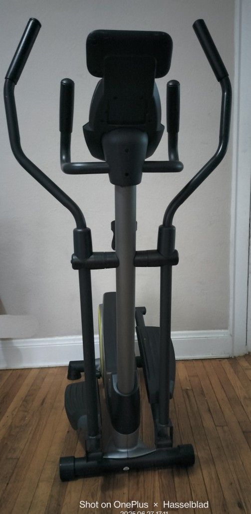 Gold's Gym Cardio Equipment with cup holder and tablet or phone