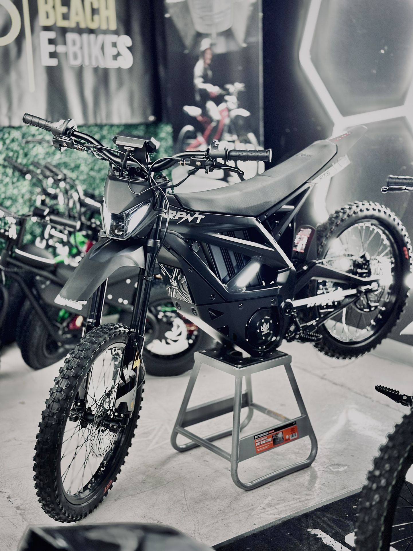 New EMOTO srpnt Electric Dirt Bike