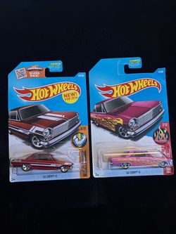 1963 Chevy II (Pink And Red) Hot Wheels/Diecast