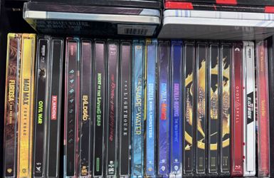 4k Blu Ray Steelbooks