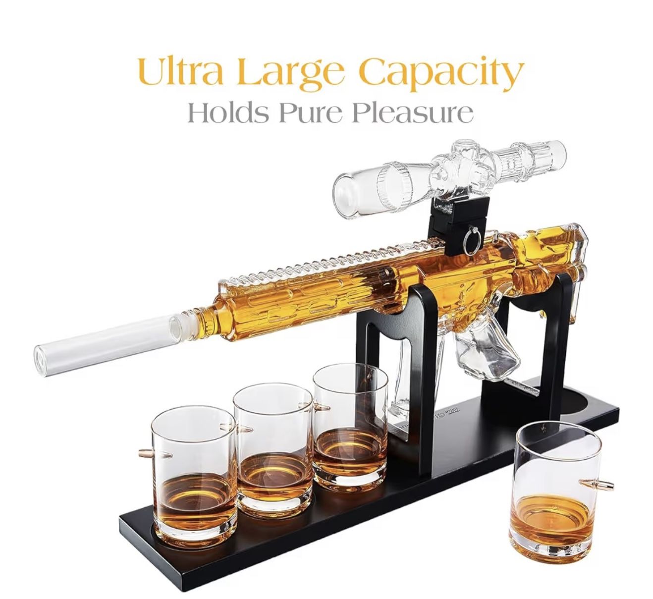 AR 15 Whiskey decanter Set