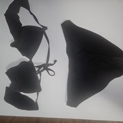 Black Bikini Size Small 3/5 Only Worn Once