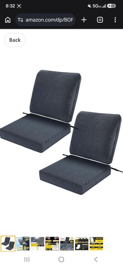 Outdoor cushions