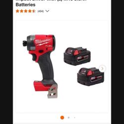 Milwaukee 2953 1/4” Impact Tool Kit $260 Brand New