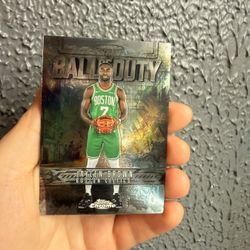 Jaylen Brown Ball Of Duty Topps Chrome 