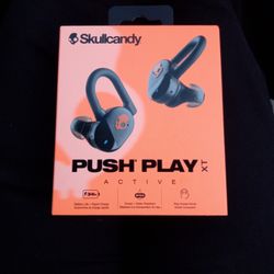 Skullcandy Pushplay XT Bluetooth Earbuds (BRAND NEW IN THE BOX)