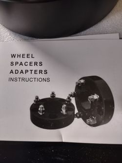 Wheel spacers