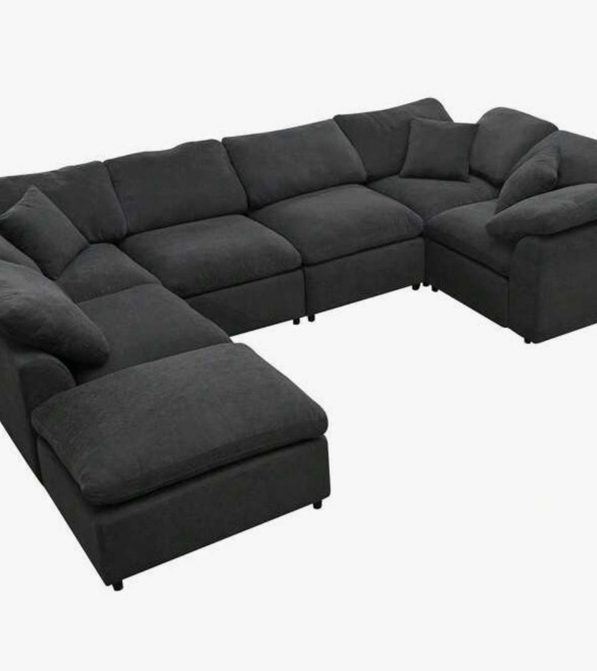 Brand New Grey Sectional Sofa