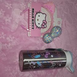 Hello Kitty Thermos and Headband for Girls 