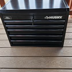Husky Five Drawer Tool Chest With Pop Up Top