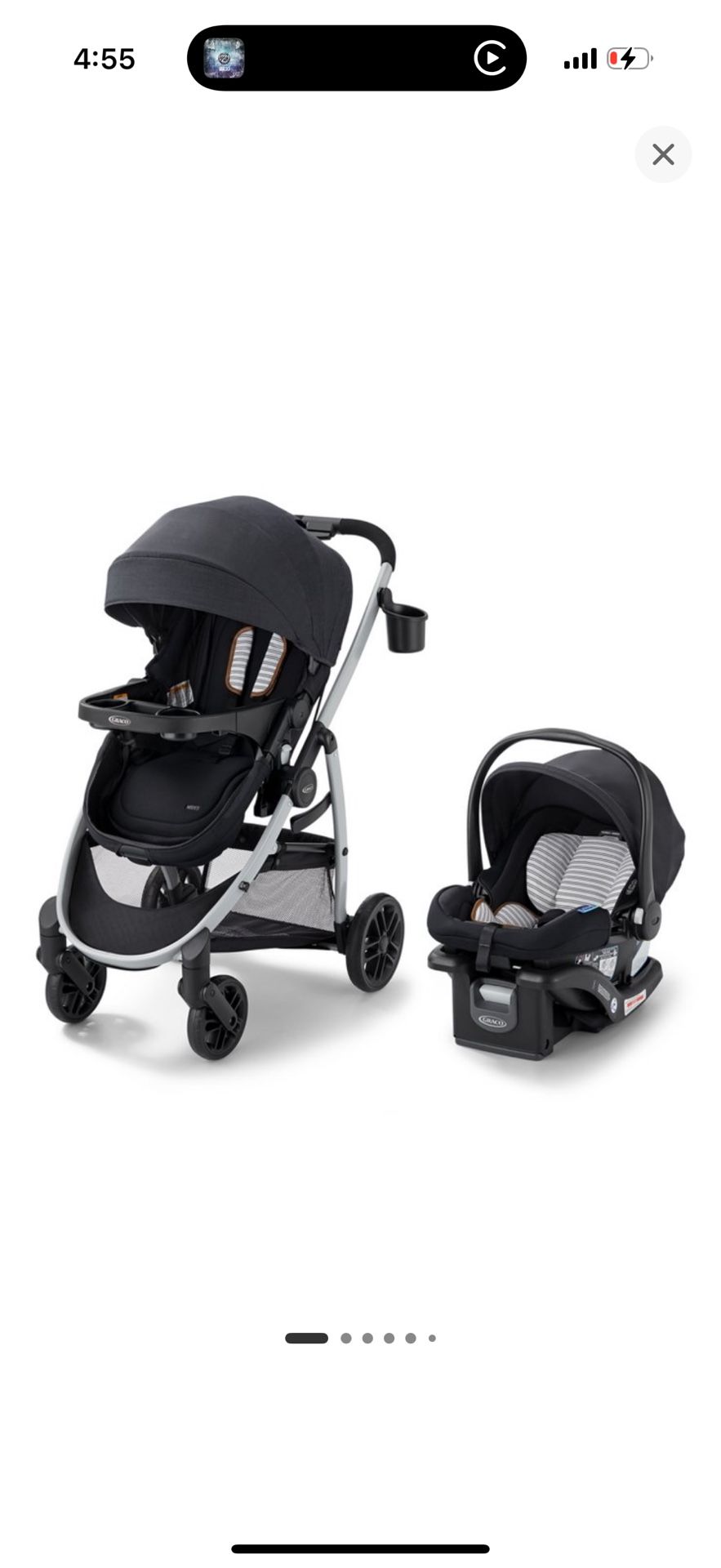 Graco Stroller And Car Seat Set