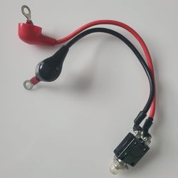 Electric Mobility Scooter Battery Connection 70a Circuit Breaker