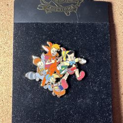 Disney Auctions Pinocchio, Jiminy Cricket & the Lost Boys LE 100 Pin