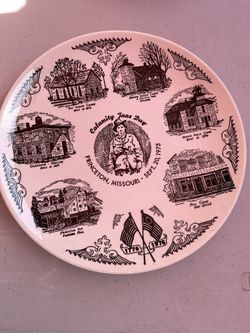 Vintage Commemorative Plate - Calamity Jane Day 1776 - asking 10 obo