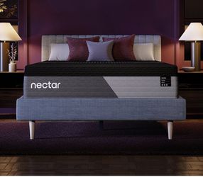 King size Nectar Prestige 14" Hybrid Mattress