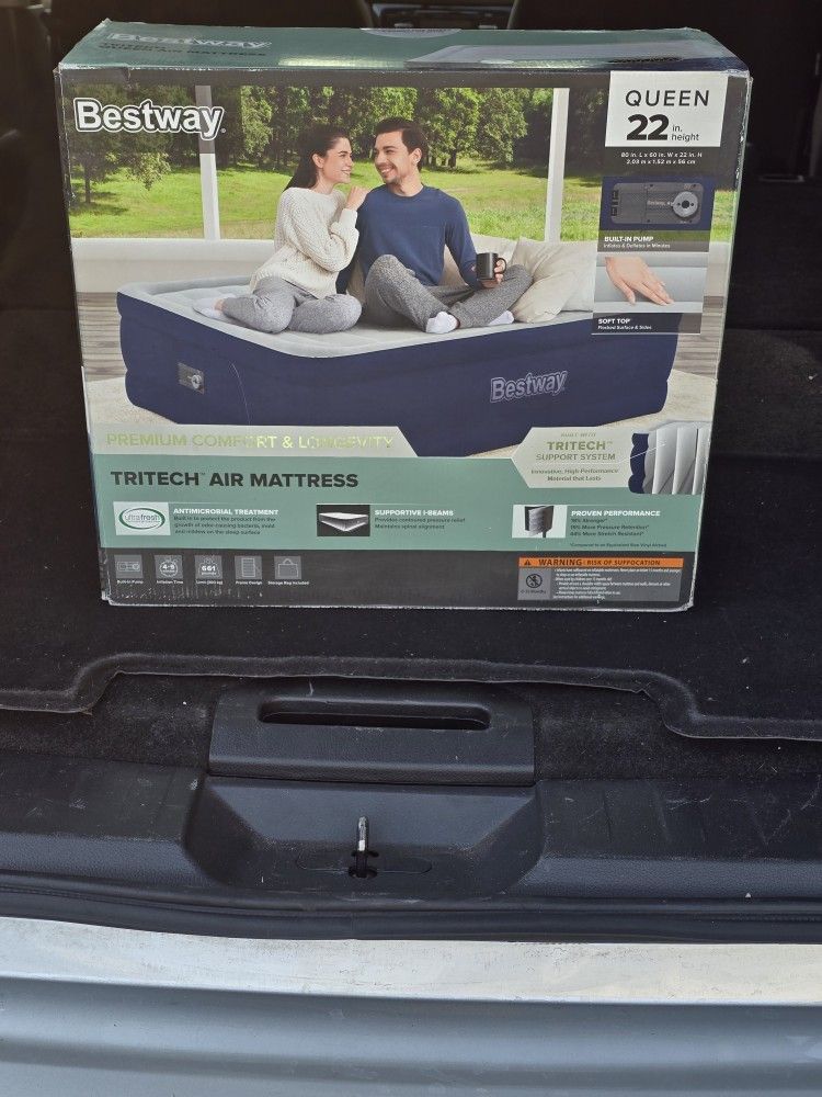 Inflatable Queen Mattress