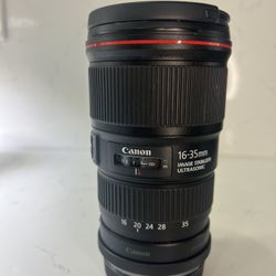 Canon EF 16-35mm f/4L is USM Lens - 9518B002, Black