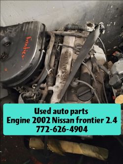 Engine 2002 Nissan frontier 2.4