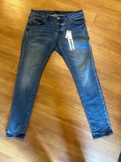 Purple jeans