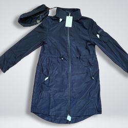 Ted Baker Navy Rain Coat