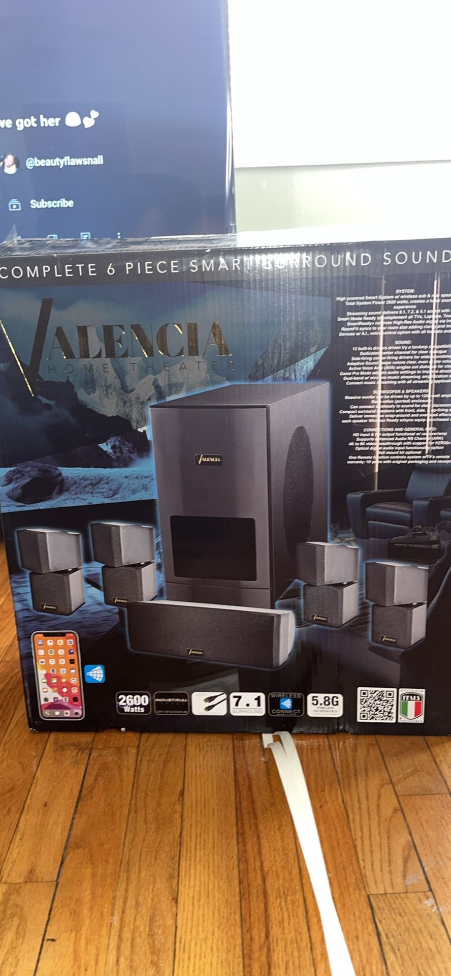 Valencia Home Theater Surround System