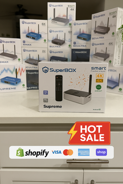 SuperBOX Super box S6 Models Max, Pro, Ultra, Supreme & Vsee Models V3 plus Vsee Elite ultra 8 wholesale available
