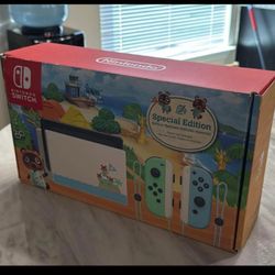 Nintendo switch Animal Crossing **Limited Edition**