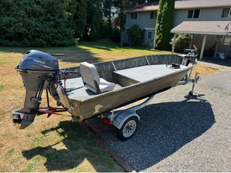 1993 valco 14ft aluminum fishing Jon boat
