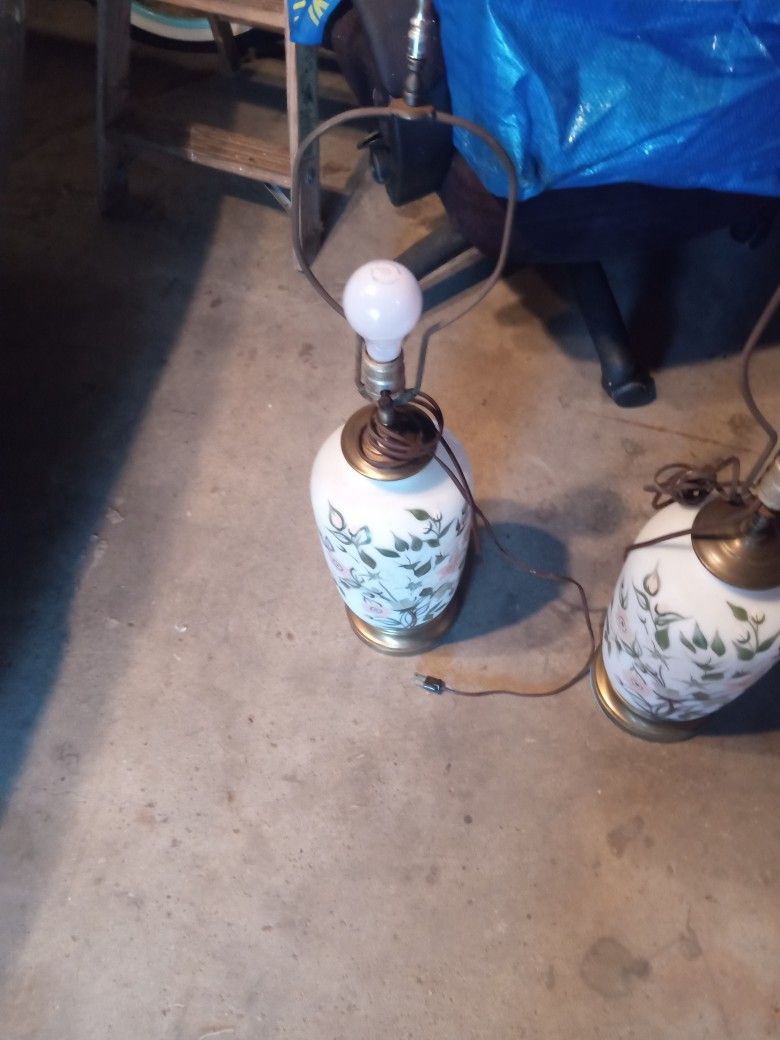 2 Antique Lamps