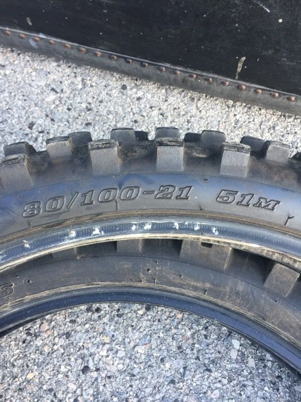 Dunlop tires dirt bike