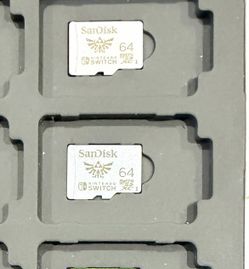2x. Nintendo 64GB sd