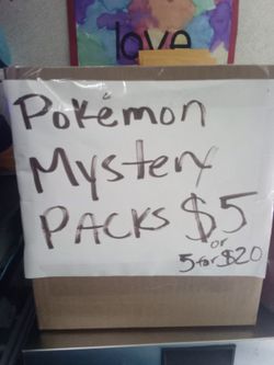 Pokemon Mystery Packs