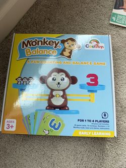Monkey Scale Balance Counting Toys