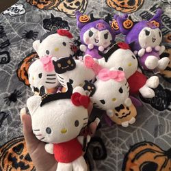 Hello Kitty Halloween Plushies 