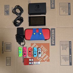Nintendo Switch With Extras. 7 Games And More. Looking for trades. 