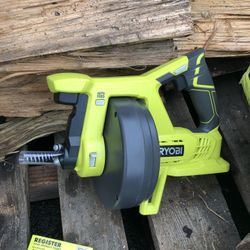 Ryobi 18V One + Battery Powered Drain Auger
