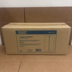 New 1-Light Pendant