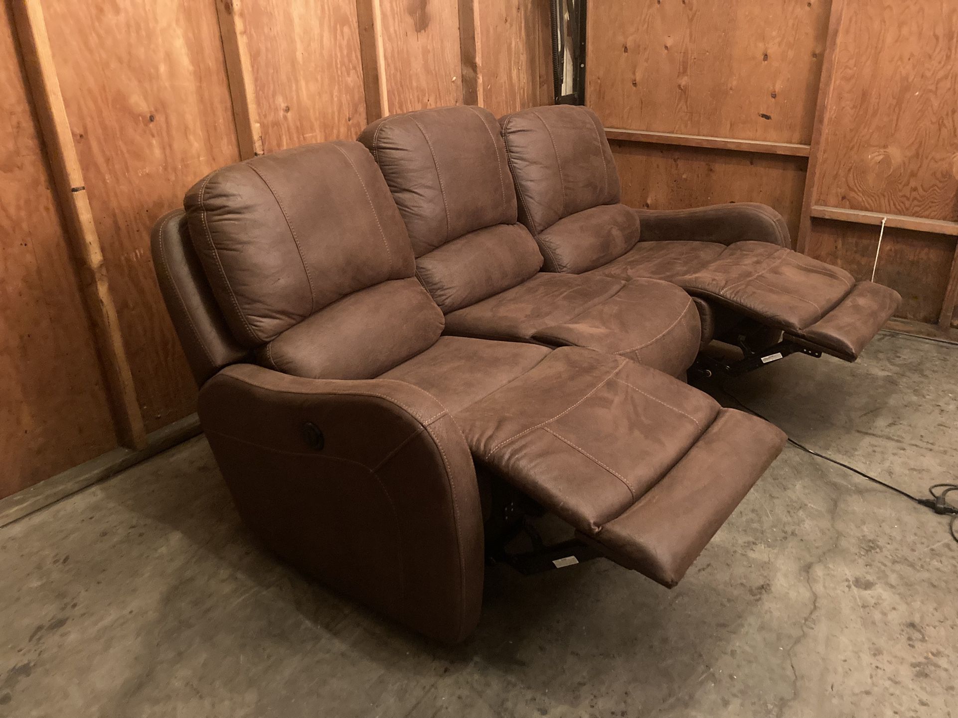 Power Electric Recliner Couch Sofa - Free Delivery 