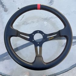 MOMO Steering Wheel Black/Red
