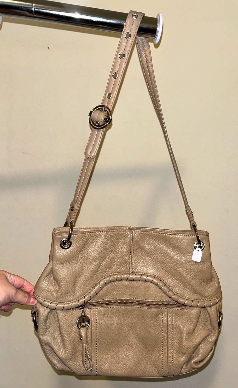 Stone Mountain Latte Shoulder Bag
