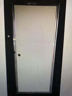 Insulated solid core door