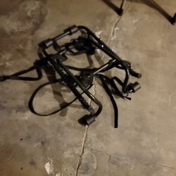 Bike rack for sedan car