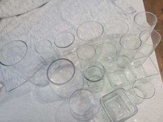 Clear Glass Vases 17