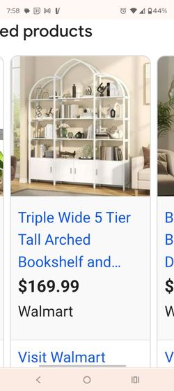 Arched shelf